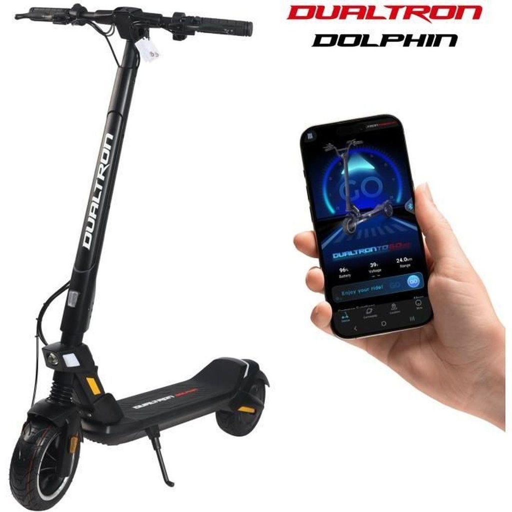 Dolphin Elektroroller – 9-Zoll-Räder – 600 W maximale Leistung – 50 km Reichweite