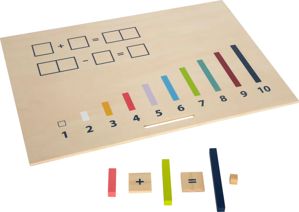 Small Foot Set de Réglettes en Bois pour Apprendre à Compter et Calculer - 5