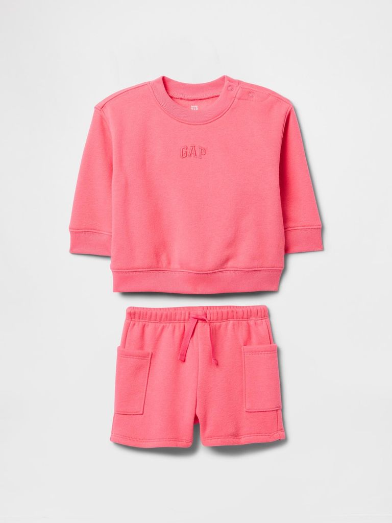 GAP Baby-Sweatshirt-Set 738872-00__3-6M