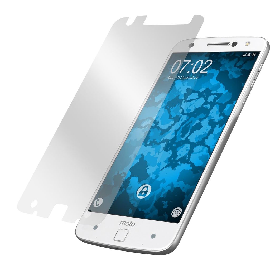 8er-Pack PhoneNatic Displayschutzfolien klar kompatibel mit Lenovo Moto Z