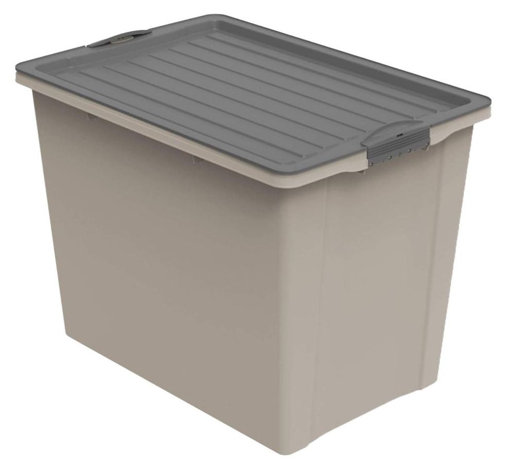 Rotho Aufbewahrungsbox mit Rollen 70L COMPACT ECO - Produktbild 