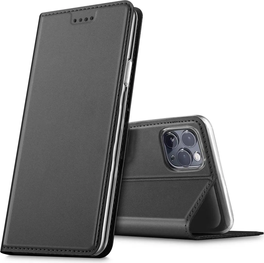 Custodia Slim iPhone 15 Pro Max: Book Case Minimal ed Elegante