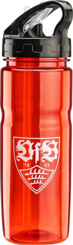 VfB Stuttgart Trinkflasche Sport aus Kunststoff rot 0,5 Produktbild 