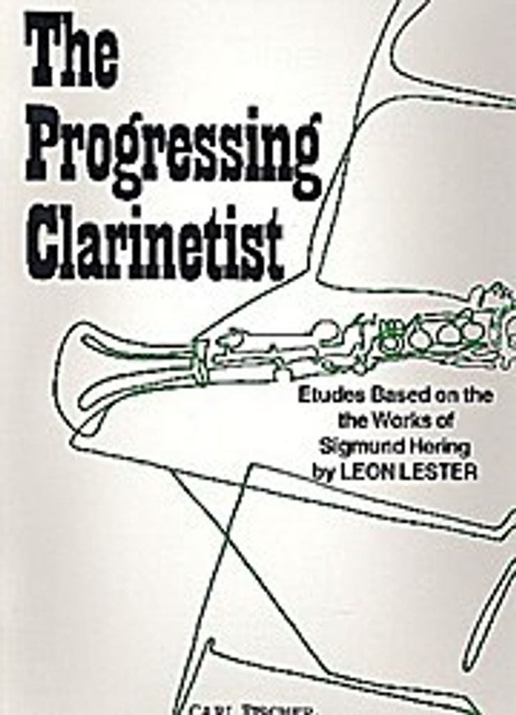 The progressing Clarinetist :Etudes based on the works of