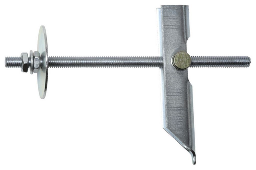 SWG Federklappdübel / Hohlraumdübel / Kippdübel, M6 x 100, 50 Stück, Stahl