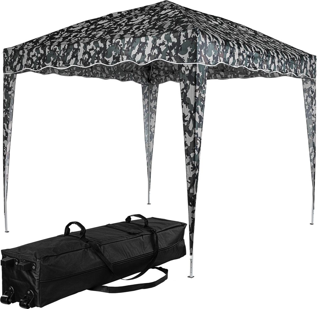 INSTENT Pavillon 3x3m WASSERDICHT BASIC Urban Garten Party Zelt faltbar