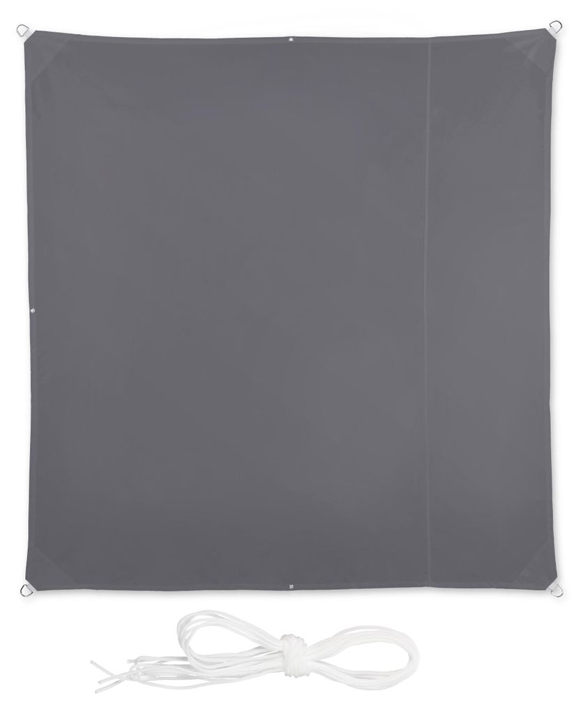 Tenda da sole quadrata Relaxdays, idrorepellente, Immagine del prodotto 