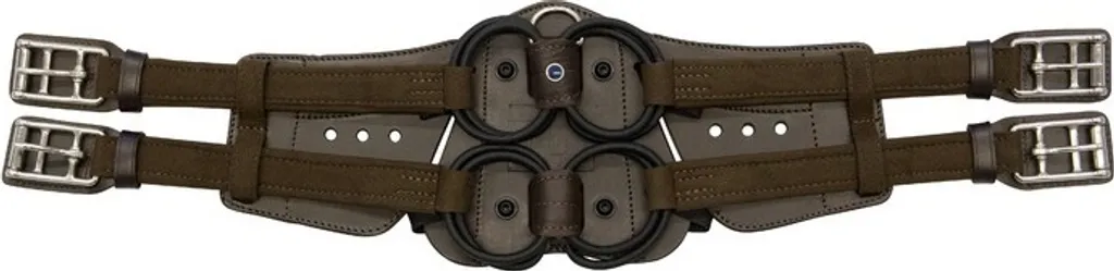 Sangle Stübben Equi-Soft 65 cm Ebony pour réduire le stress au sanglage