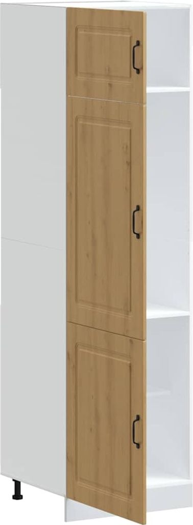 VidaXL Küchenschrank Kalmar 60x57x207cm - Artisan-Eiche Optik