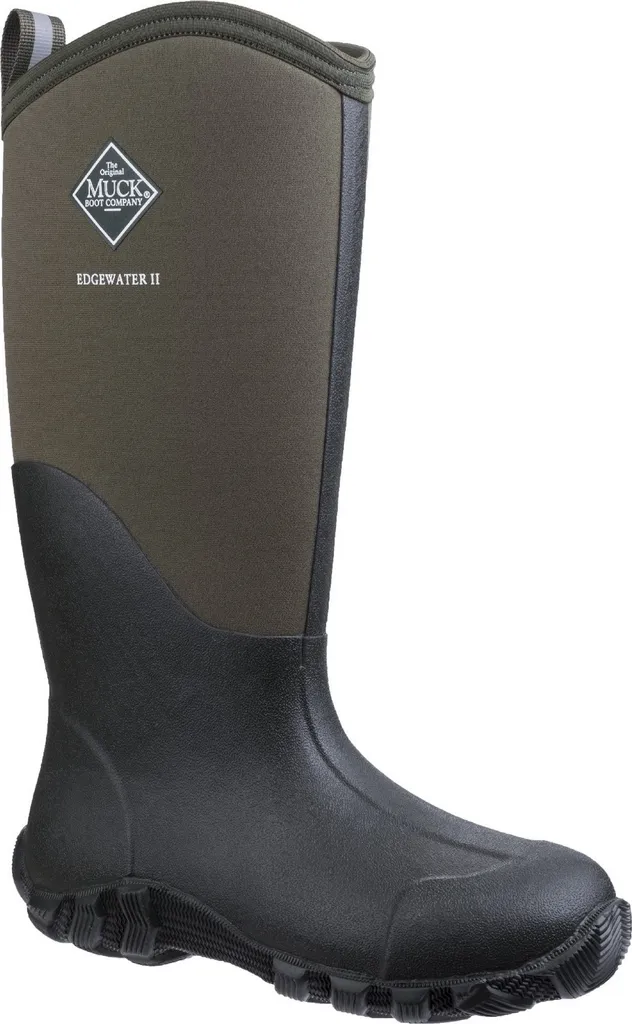 Bottes Anti-Boue Confortables Muck Edgewater II Moos pour Pieds Secs