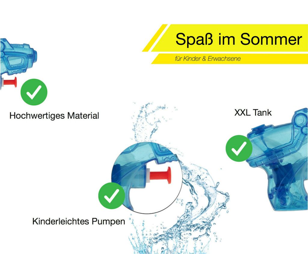 96x Mini Klein Wasserpistole Kaufland.de