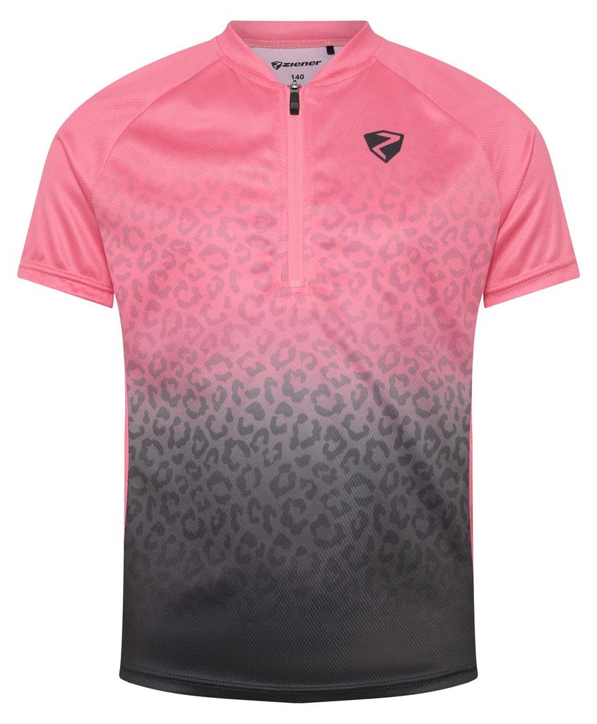 ZIENER NESTEL-Z tricot junior unisex BLACK.STRAWBERRY SORBET BLACK.STRAWBERRY SORBET 152