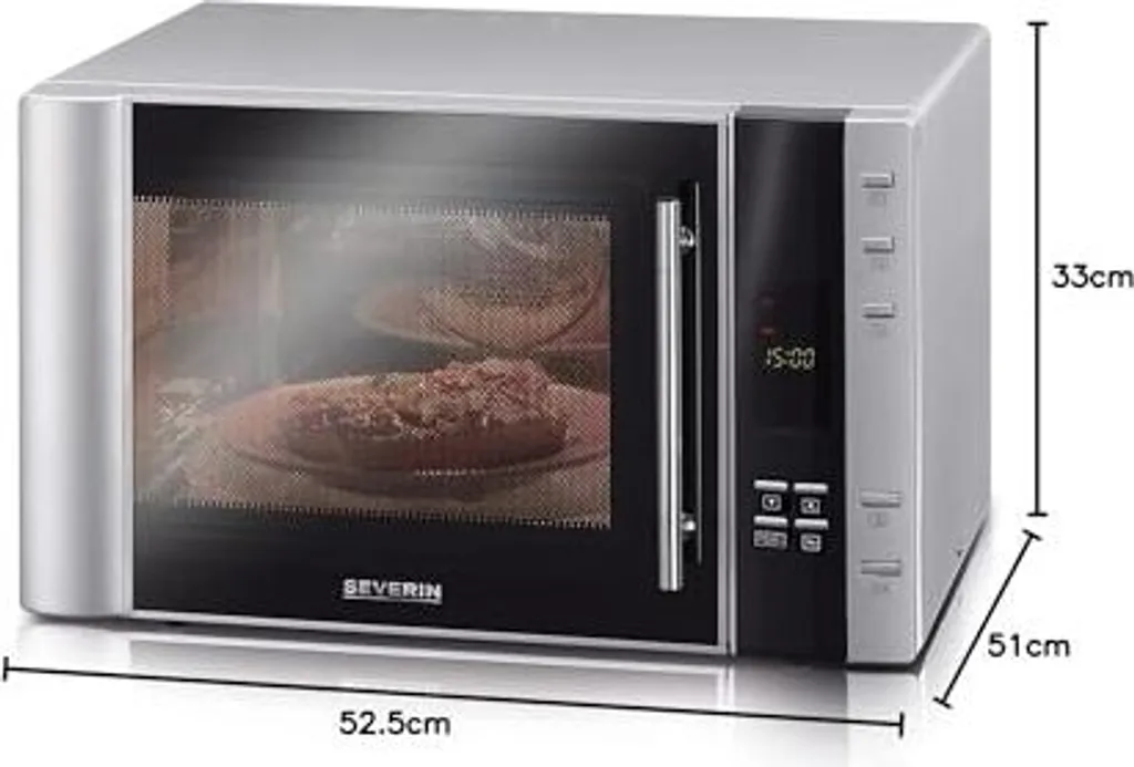 Four micro-ondes grill 30L Severin : l'appareil de cuisson idéal - 11