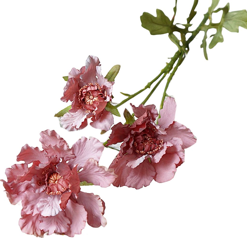 Verschönerung künstlicher Blume Frischwecker Immortal Tisch Herzstück Imitation Blumenfotografie Requisiten-Rosenrot