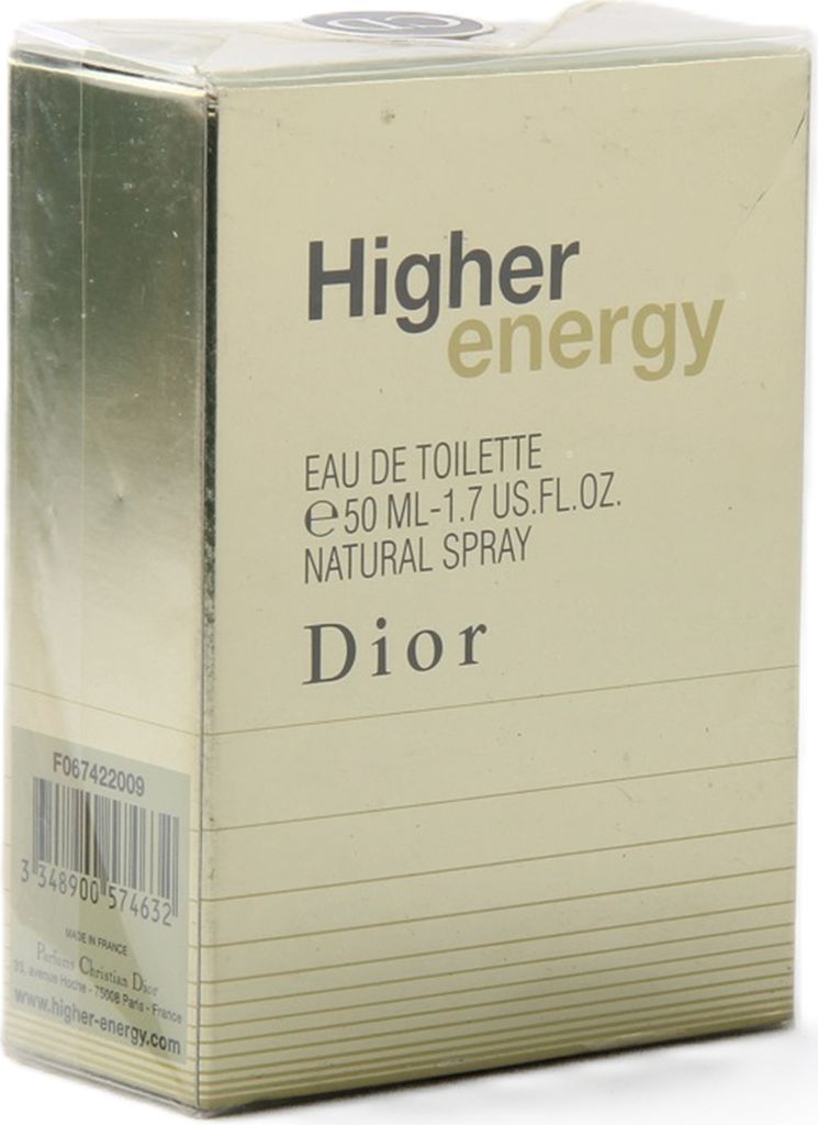 Christian Dior Higher Energy eau de Toilette für Herren 50 ml