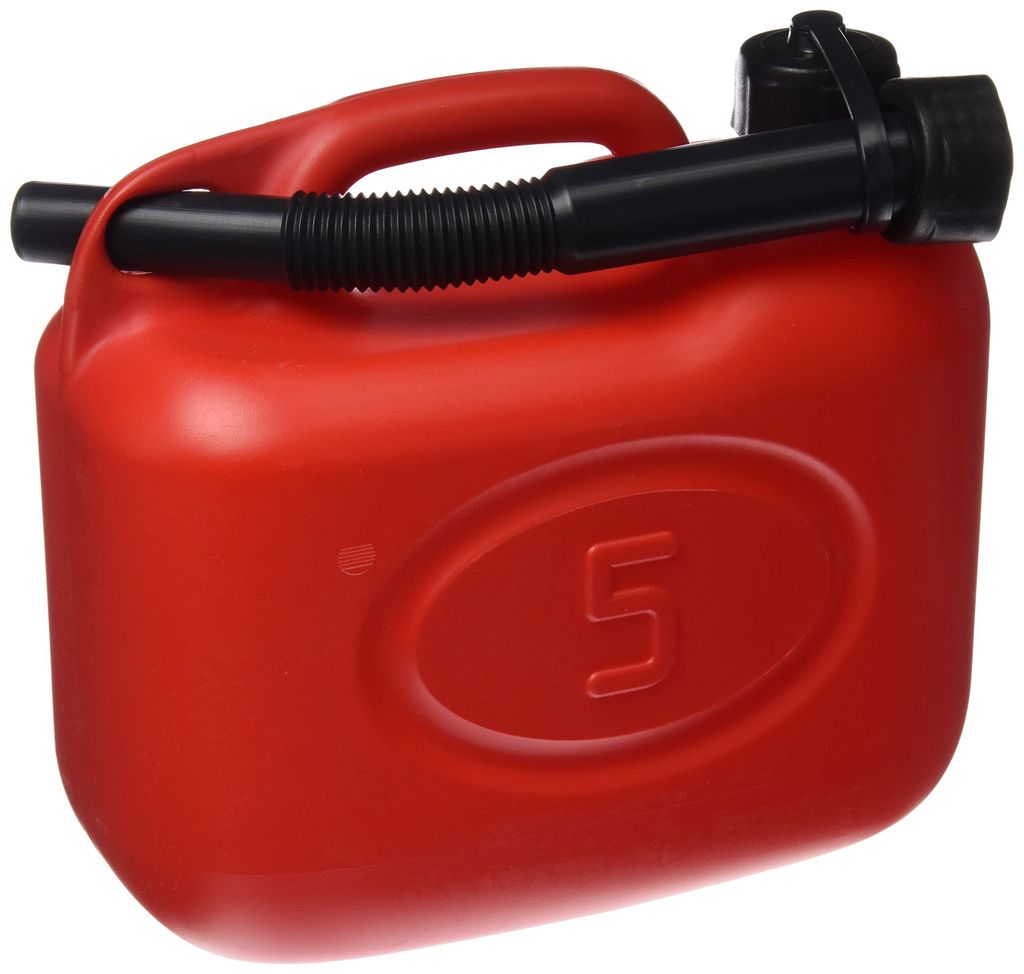 Tanica Benzina 5 Lt Plastica Con Boccaglio Trasporto Carburanti Omologata Un 84328471