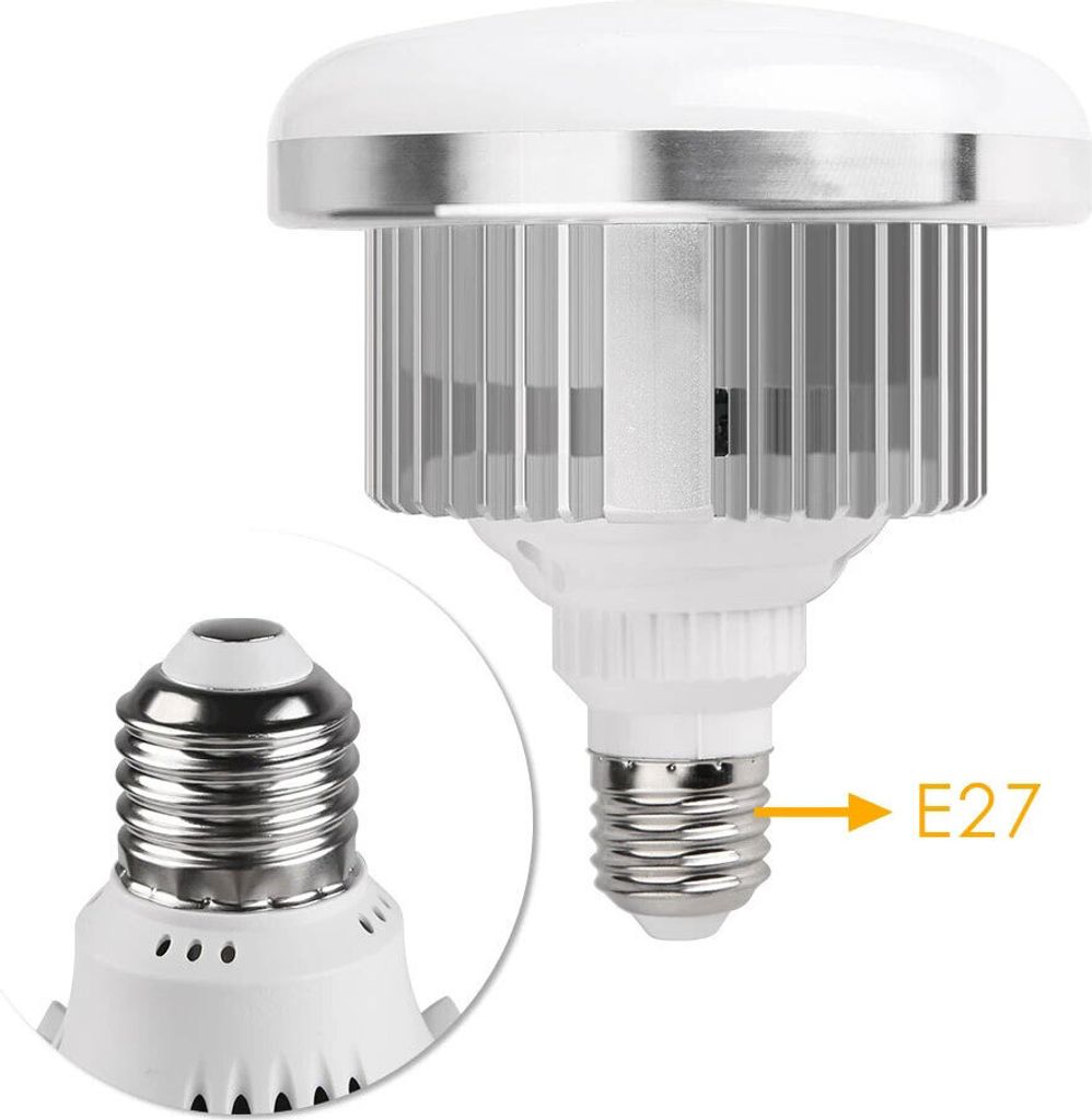 E27 Fotografie Glühbirne Pilzlicht, 85 Watt Tageslicht LED Glühbirne für Fotografie Beleuchtung