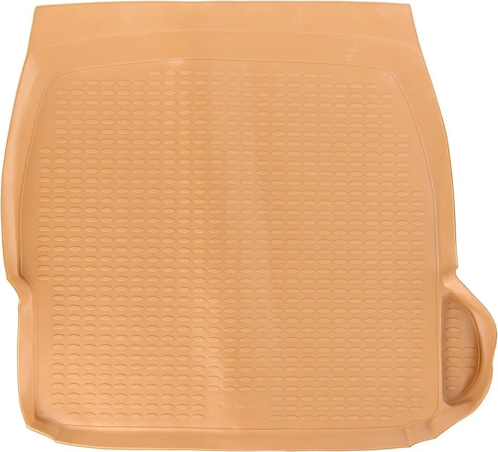 Tapis de Coffre en Caoutchouc Beige pour Berline VOLVO S80 2006-2016