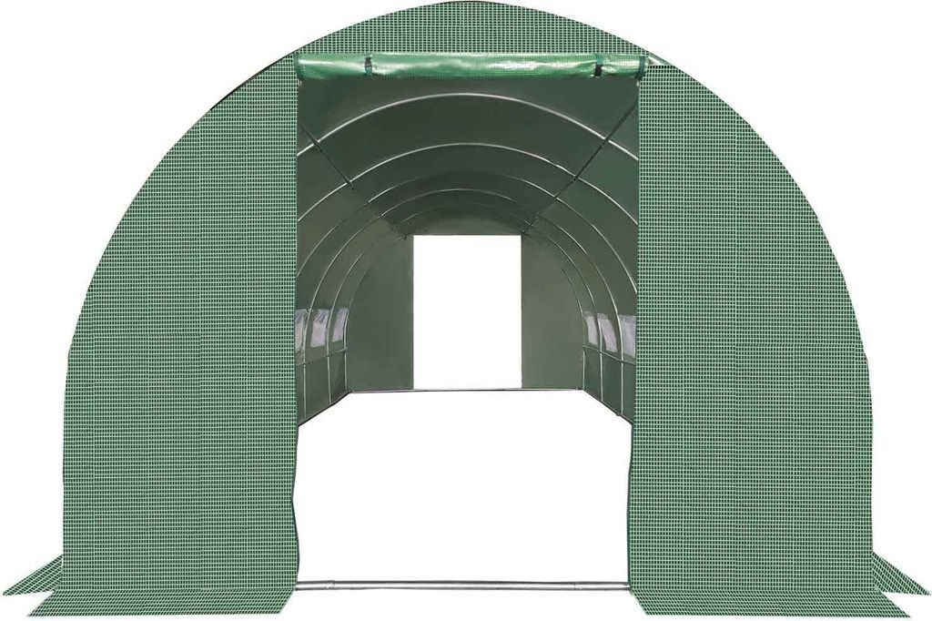 Gewächshaus Gartentunnel Folientunnel Garten Treibhaus Produktbild 7
