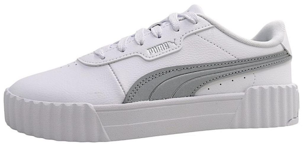 Puma Carina 3.0 sportlicher Schnürer Weiß in Gr. 38.5