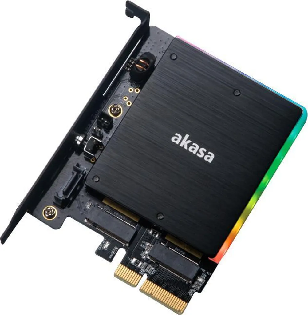 Akasa AK-PCCM2P-03 Scheda di interfaccia/Adattatore M.2 integrato (AK-PCCM2P-03)