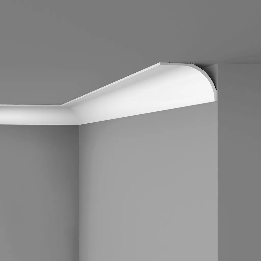 Corniche décorative ARSTYL AD23 NMC en polyuréthane pour LED - 2 mètres - 4