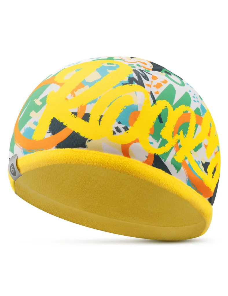 Berretto ROCKBROS Bimbi Termico Giallo Sottocasco Bici e Sci