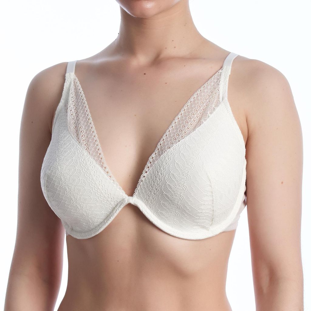 Selene Damen-Bralette aus gehäkelter Spitze mit Bügel und Polsterung MARTINA