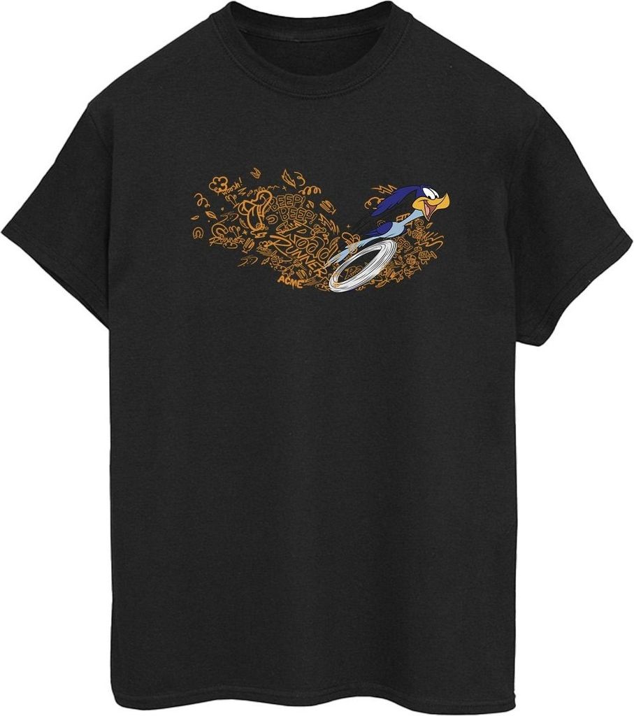 Looney Tunes - "ACME" T-Shirt für Damen BI33693 (3XL) (Schwarz)