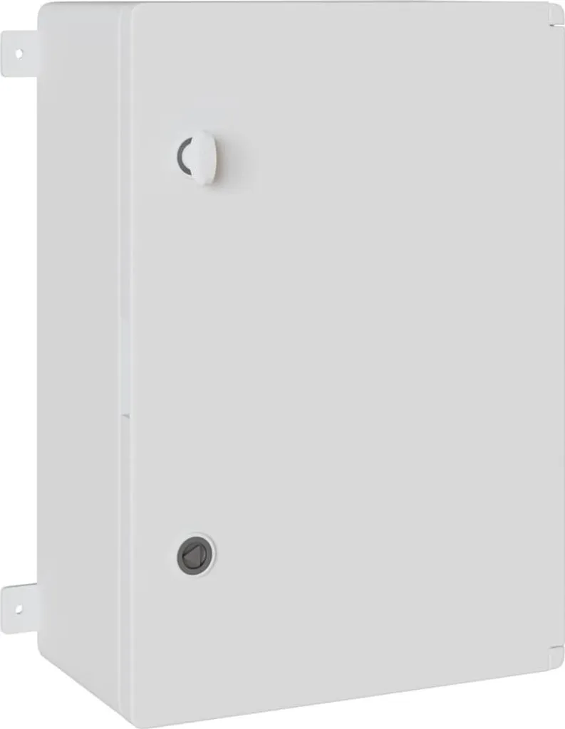 vidaXL Armoire de pharmacie 42x19,5x50 cm en plastique ABS blanc robuste