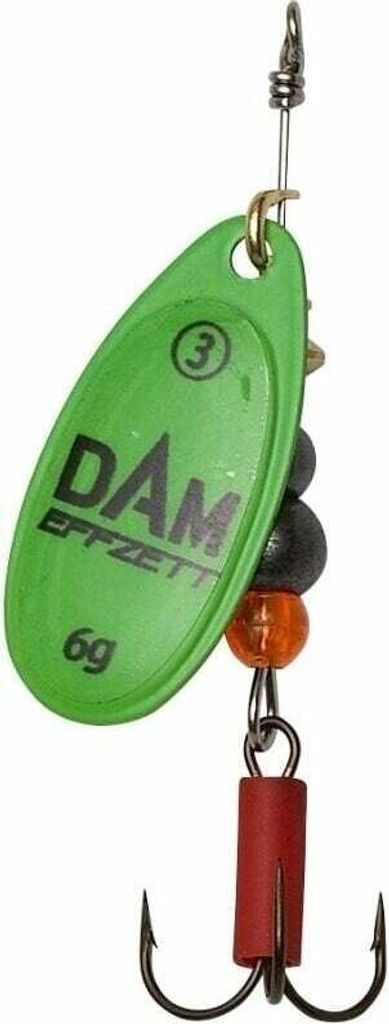 DAM Fluo Spinner Green 20 g Spinner / Löffel