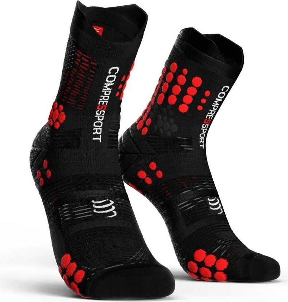 Compressport Racing V3.0 Trail Socks Nero EU 35-38 Uomo Immagine del prodotto 