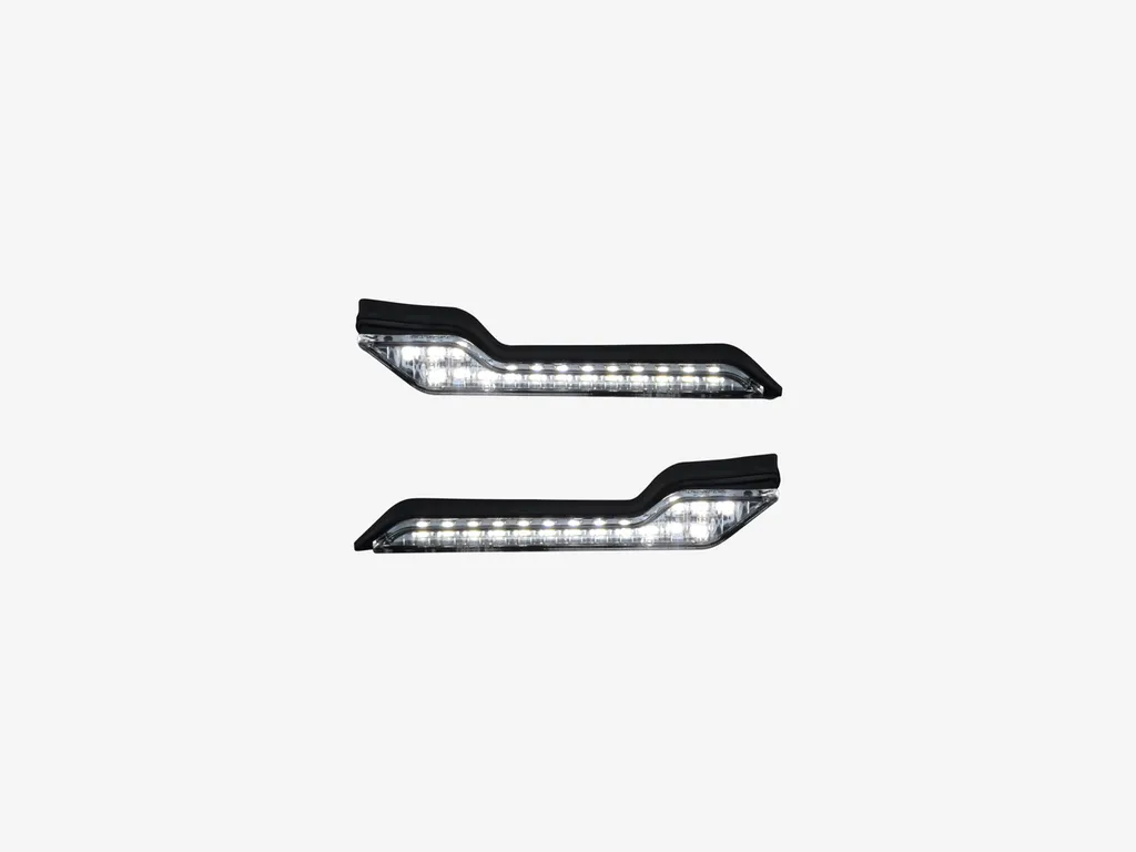 Feu de gabarit LED moto pour protège-mains Barkbusters visibilité nuit