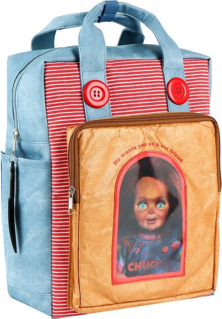 Schulrucksack Chucky Rot Produktbild 