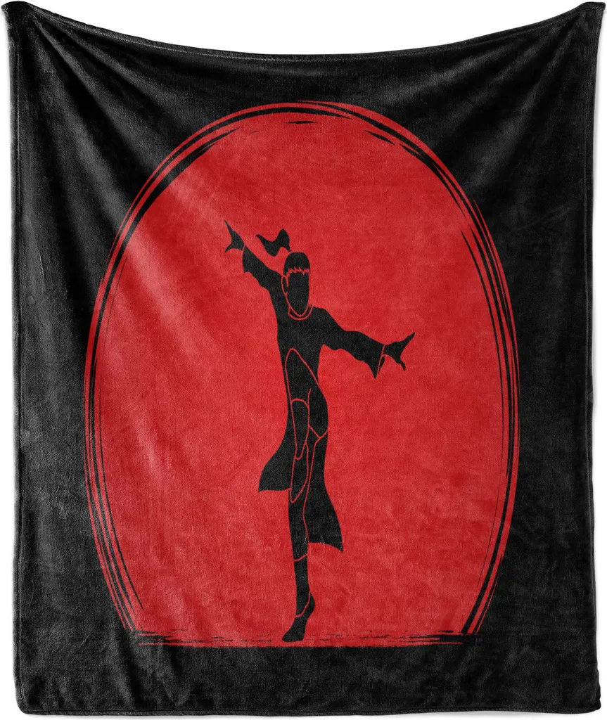 Coperta Pile ABAKUHAUS 175x230 cm Karate | Morbida Flanella Lavabile