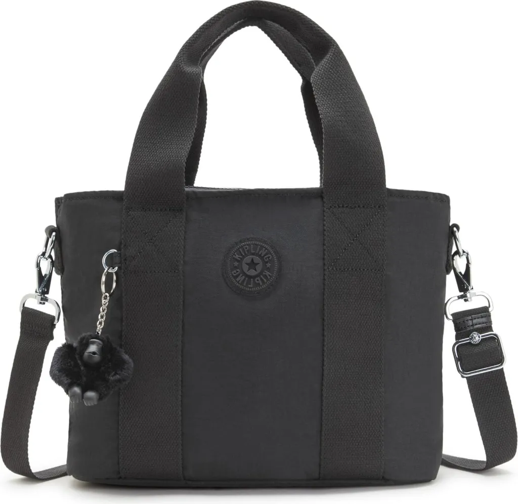 Sac Cabas Noir Kipling Minta M Pour Bureau, Shopping et Université