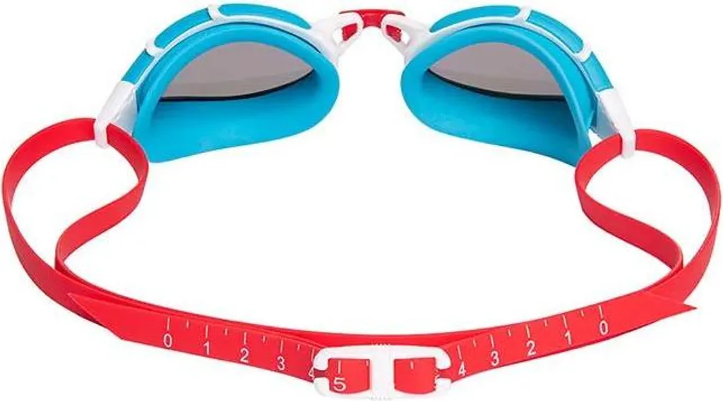 Lunettes de natation pour eau libre et piscine extérieure rouge - 2