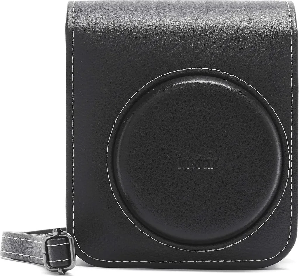 Housse Appareil Photo Fujifilm Noir - Étui de Transport en Cuir Souple