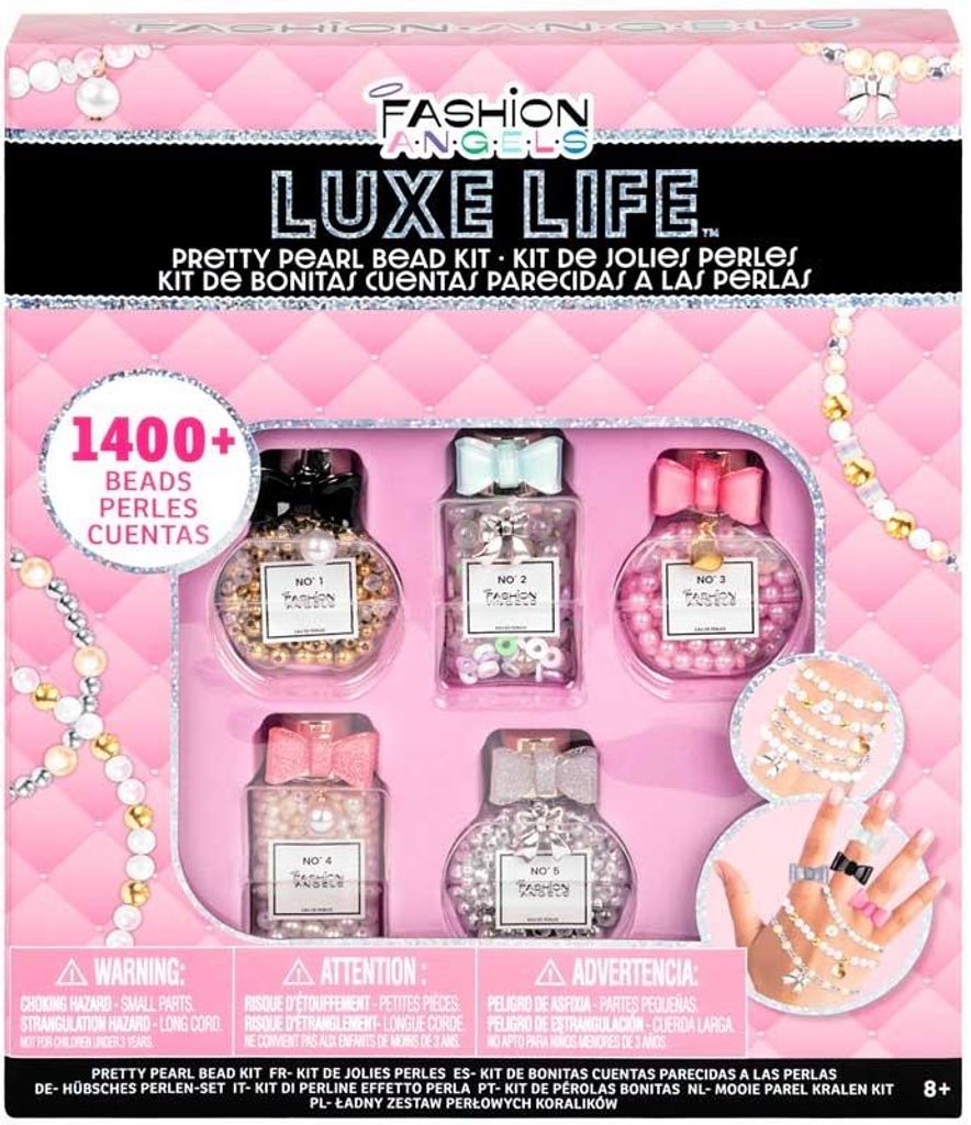 Fashion Angels Luxe Life Pretty Pearl Perlen-Set für Kinder