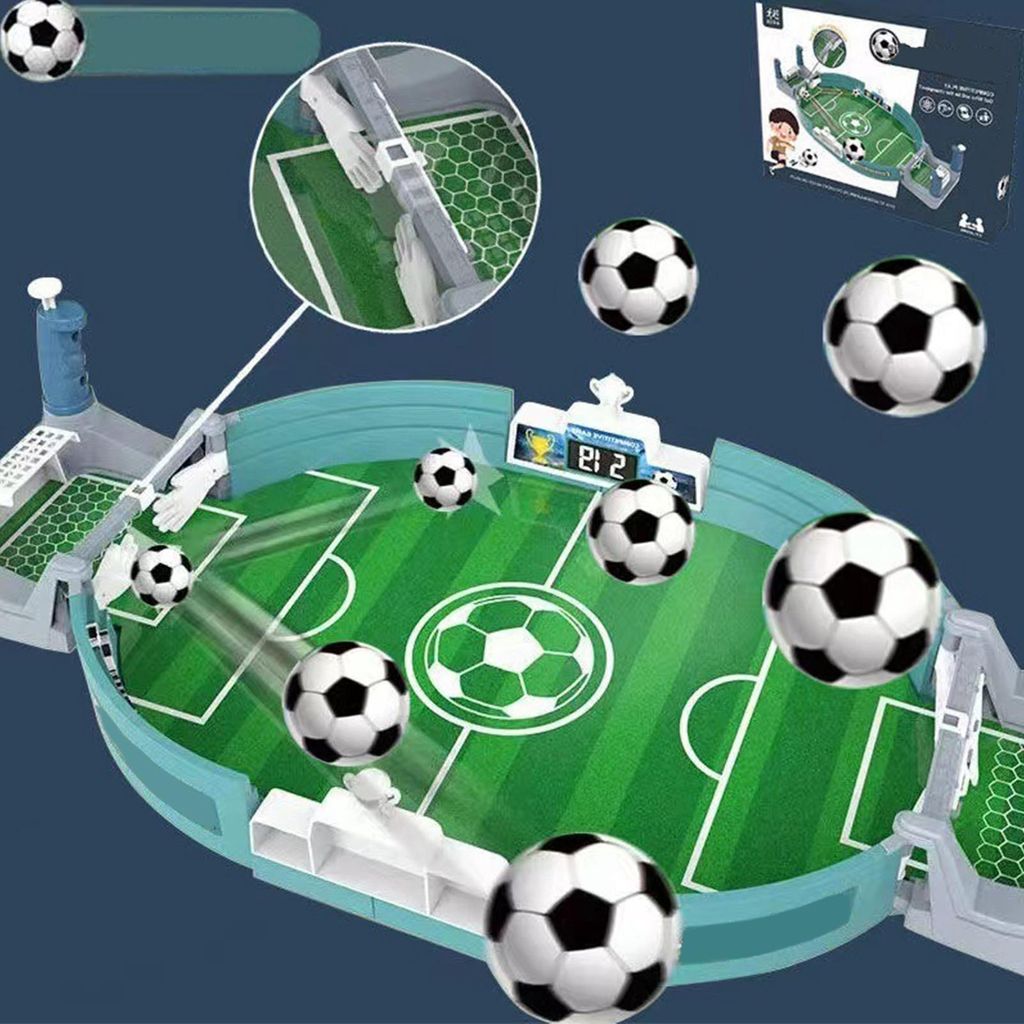 Fußballtisch, interaktives Spiel, Tischfußball, Nachtspaß, Mini-Partyspiele für drinnen und draußen, Spielzeug, Geschenke