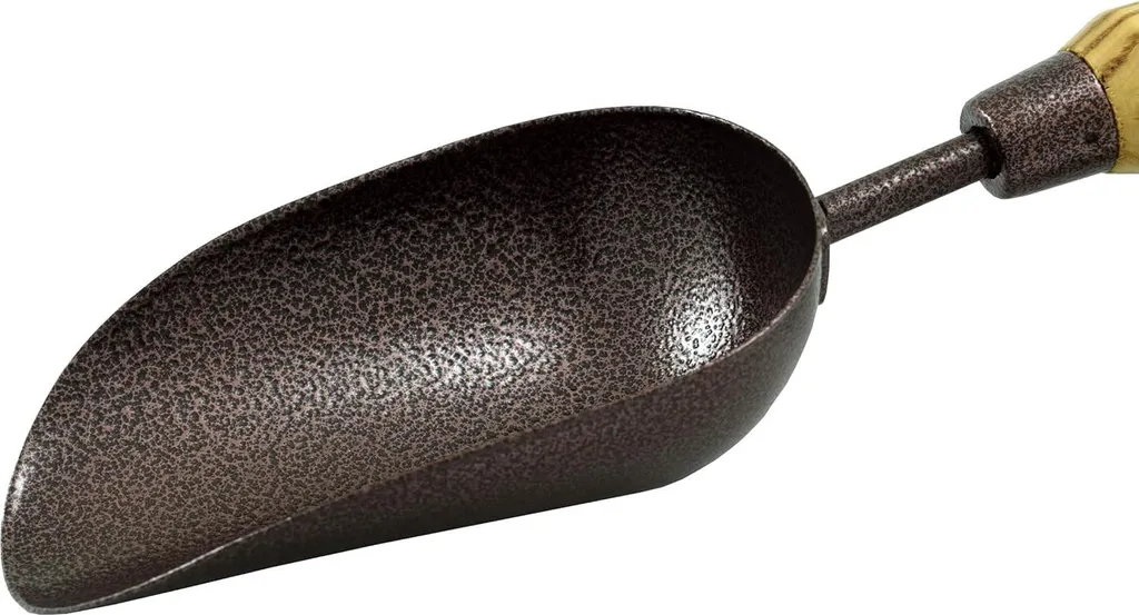 Pelle à terre Elements 4055NB en acier trempé noir pour sol dur et argile