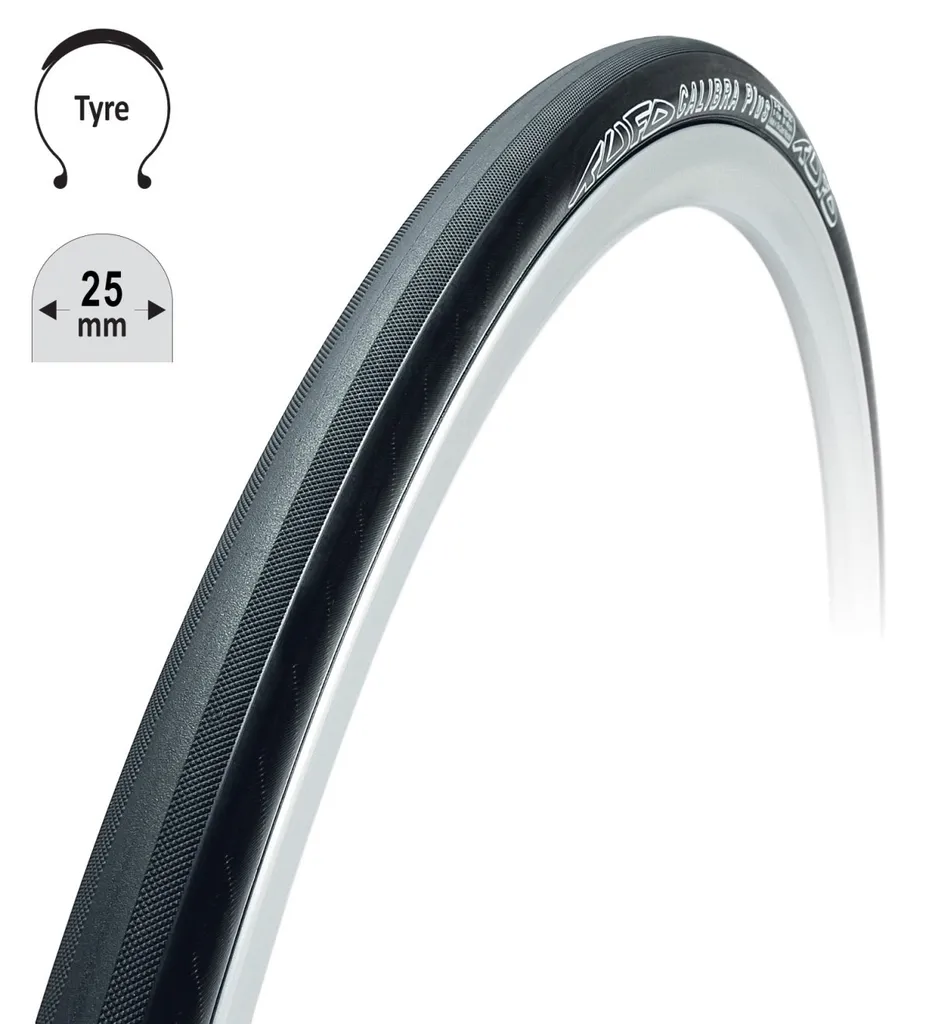 Pneu de vélo de route TUFO Calibra Plus 700x25C carcasse Polyamide
