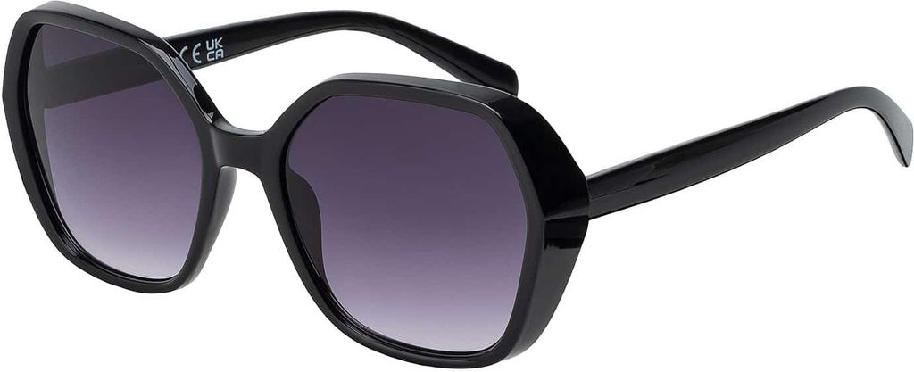 Damen Sonnenbrille Designer UVCE Protection Modern Urlaub Sommer Strand 30585 Schwarz Violett