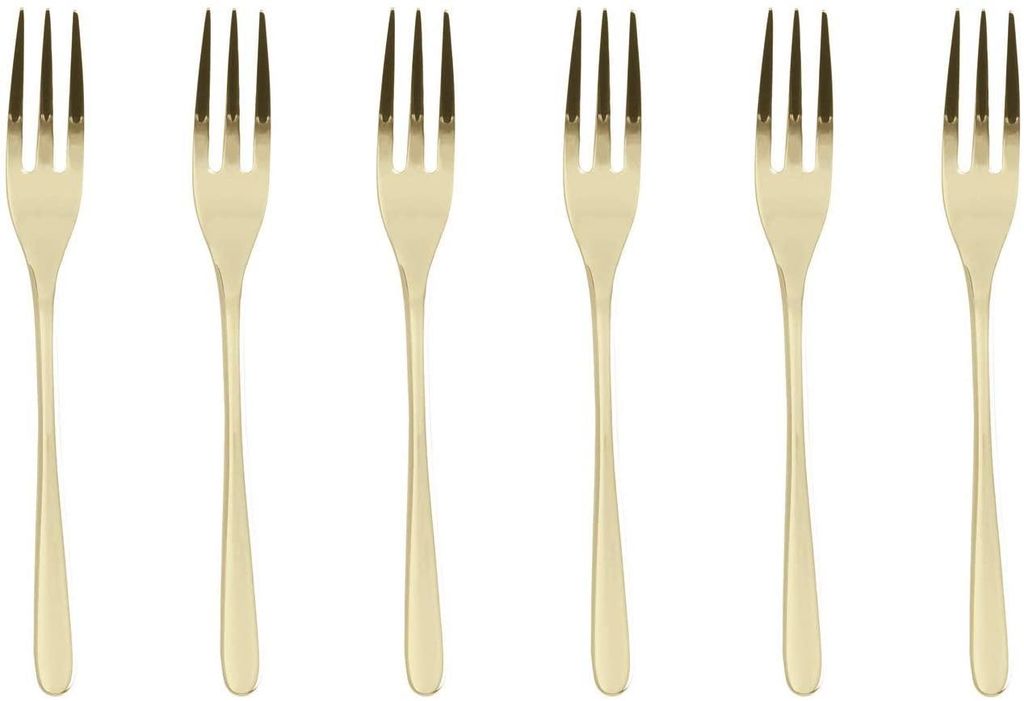 Sambonet Taste Edelst./PVD Champag. Kuchengabeln 6tlg. Imagen del producto 