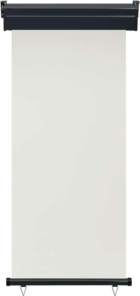 vidaXL Balkon-Seitenmarkise 85x250 cm Creme