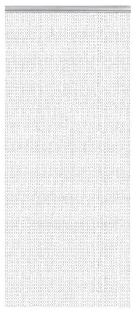 Insektenschutz Tür - Fliegengitter Vorhang - Aluminium Kettenvorhang 90x220 cm - Anti Mücken und Insekten - Für Türrahmen - Hakenbefestigung - ...