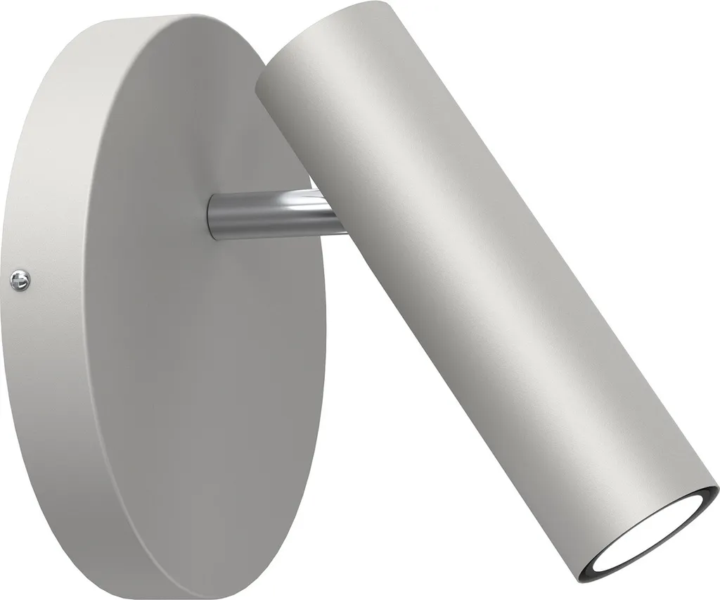 Applique Axion Gris Clair : Solution d'Éclairage Mural Design IP20 GU10