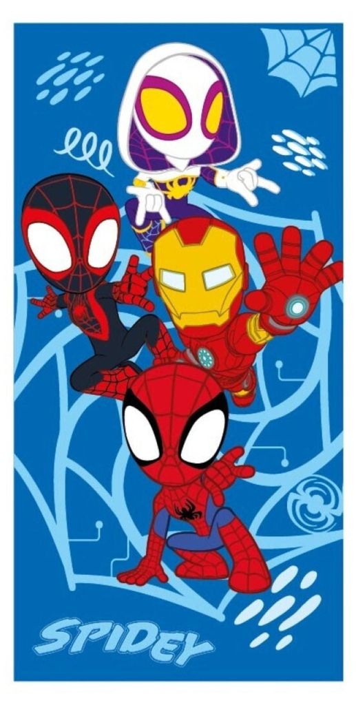 Spiderman Spidey Badetuch, Strandtuch 70x140cm Produktbild 