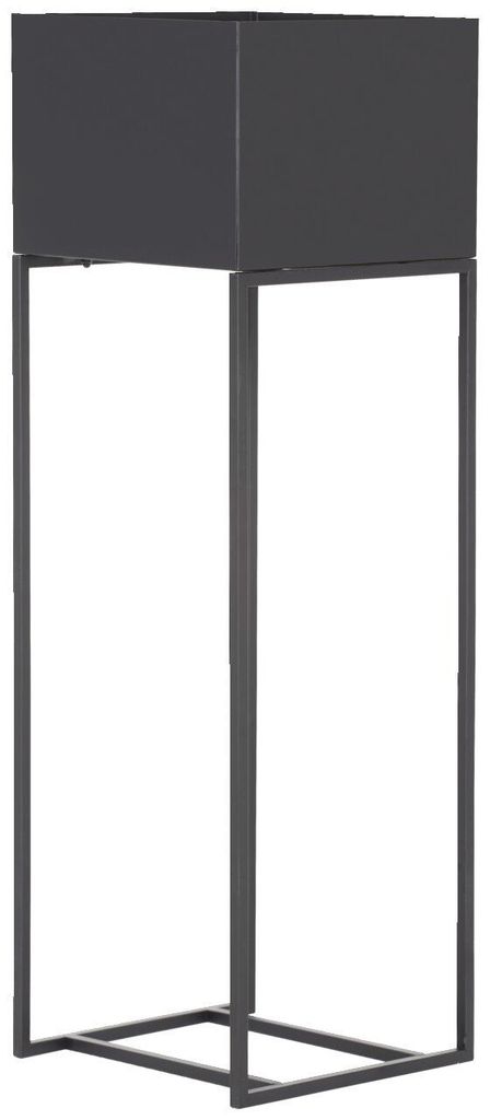 Blumensäule FINA, Schwarz, Metall, pulverbeschichtet, 25x80 Produktbild 