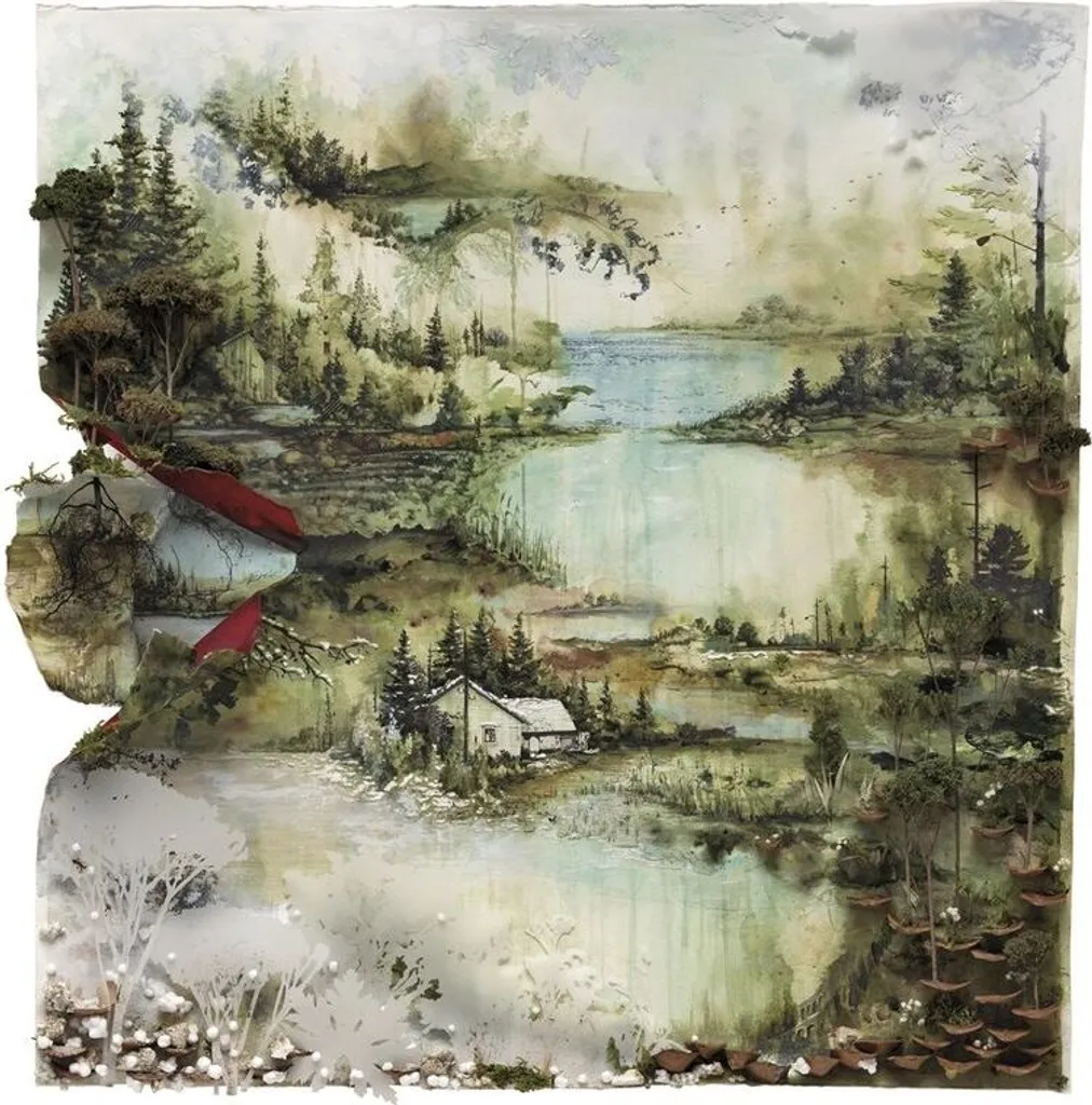 Musique Vinyle Bon Iver idéal pour soirée relaxante et écoute salon